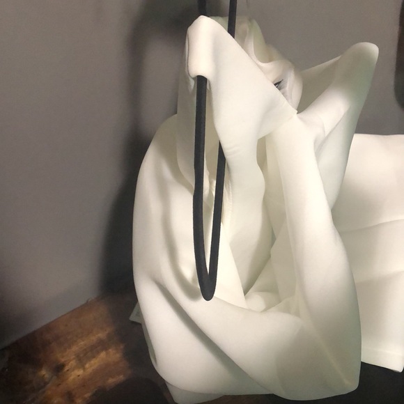 NWT ASOS bright white cold shoulder tank dress - Picture 6 of 12